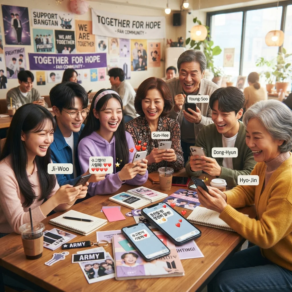 팬들의 깊은 공감과 따뜻한 응원 메시지