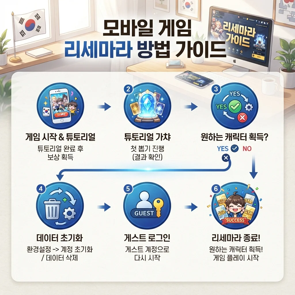 완벽 리세마라 스텝 바이 스텝 가이드 (초보자도 쉽게!)