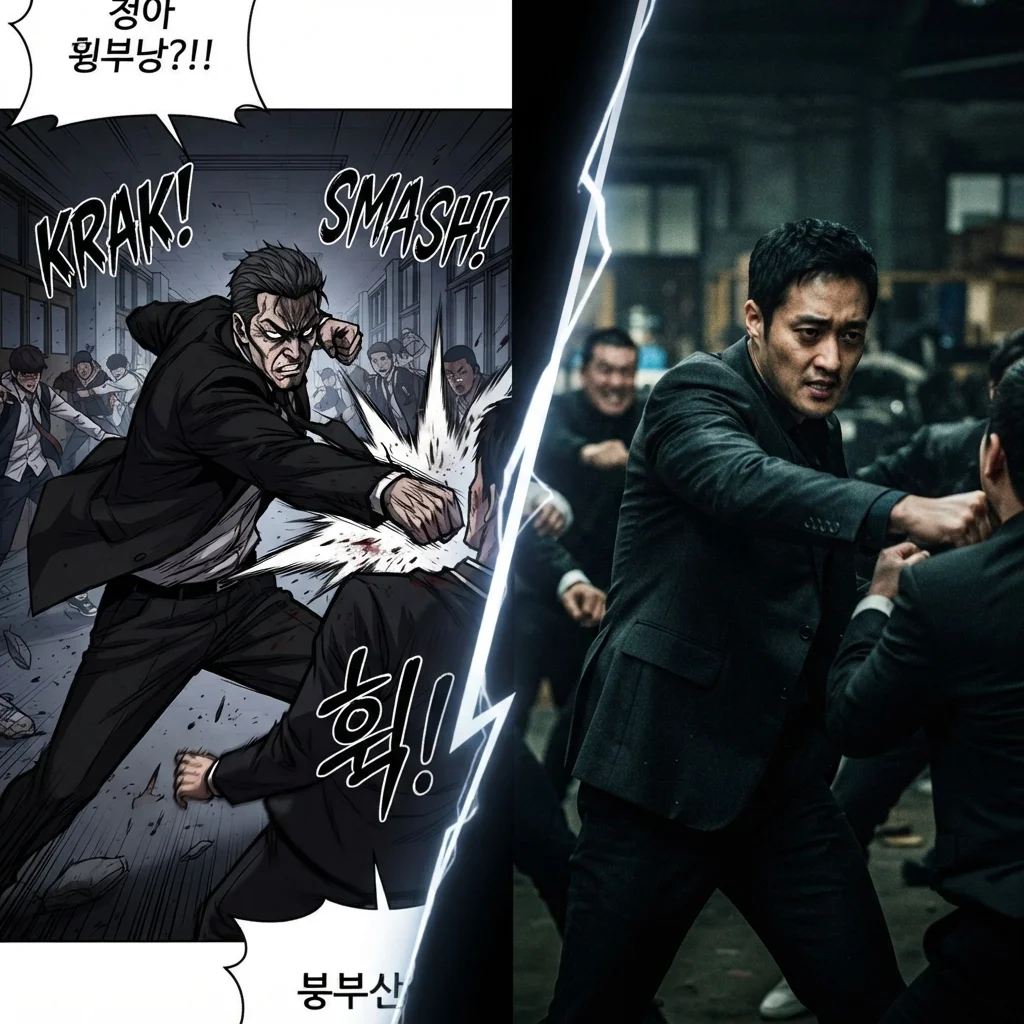 드라마 '김부장'과 원작 웹툰의 주요 차이점