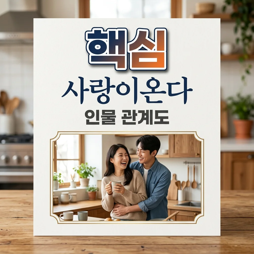사랑이온다 인물관계도, KBS 주말드라마 등장인물 완벽 분석