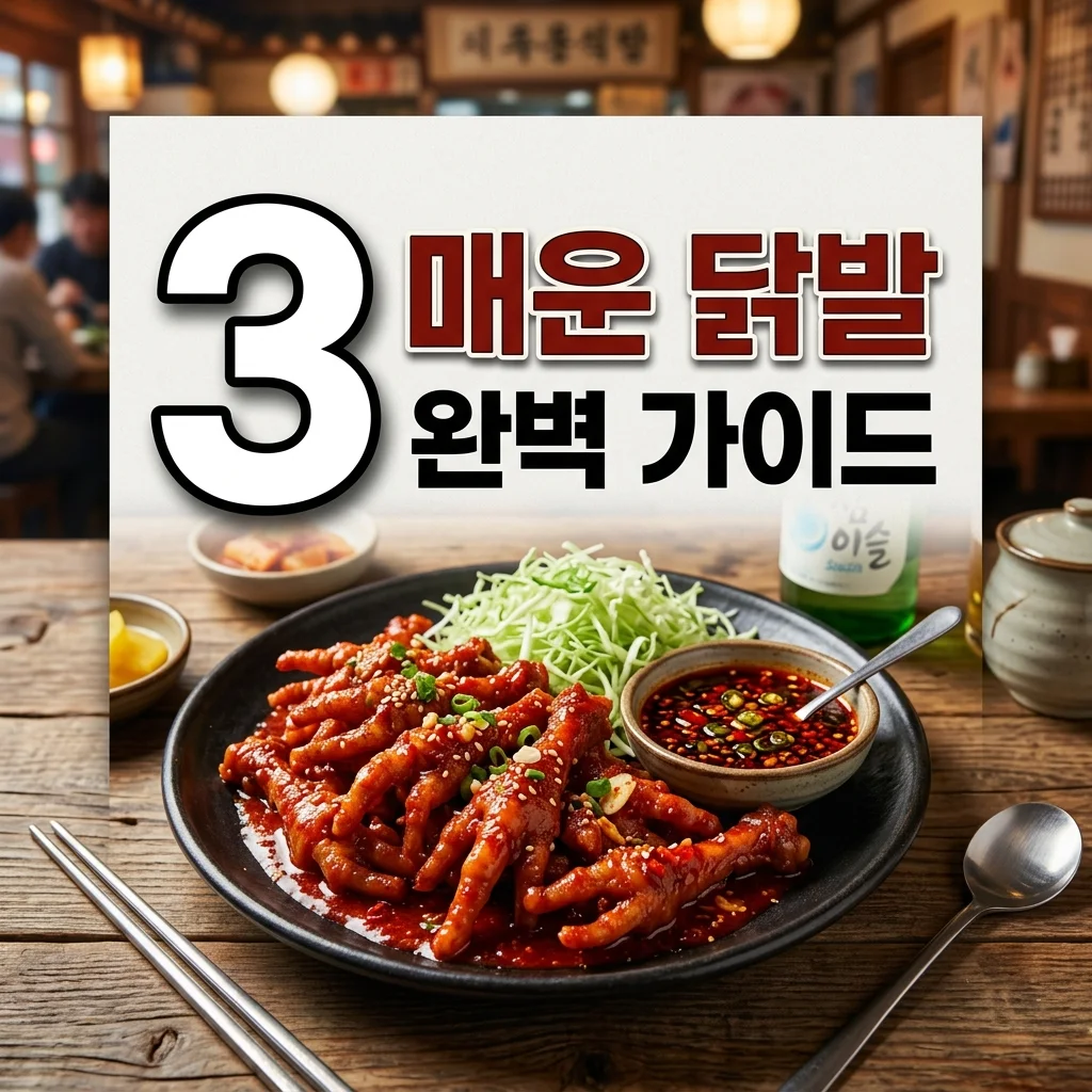 파주 일호집 냉닭발? 매콤함 200% 즐기는 완벽 가이드!