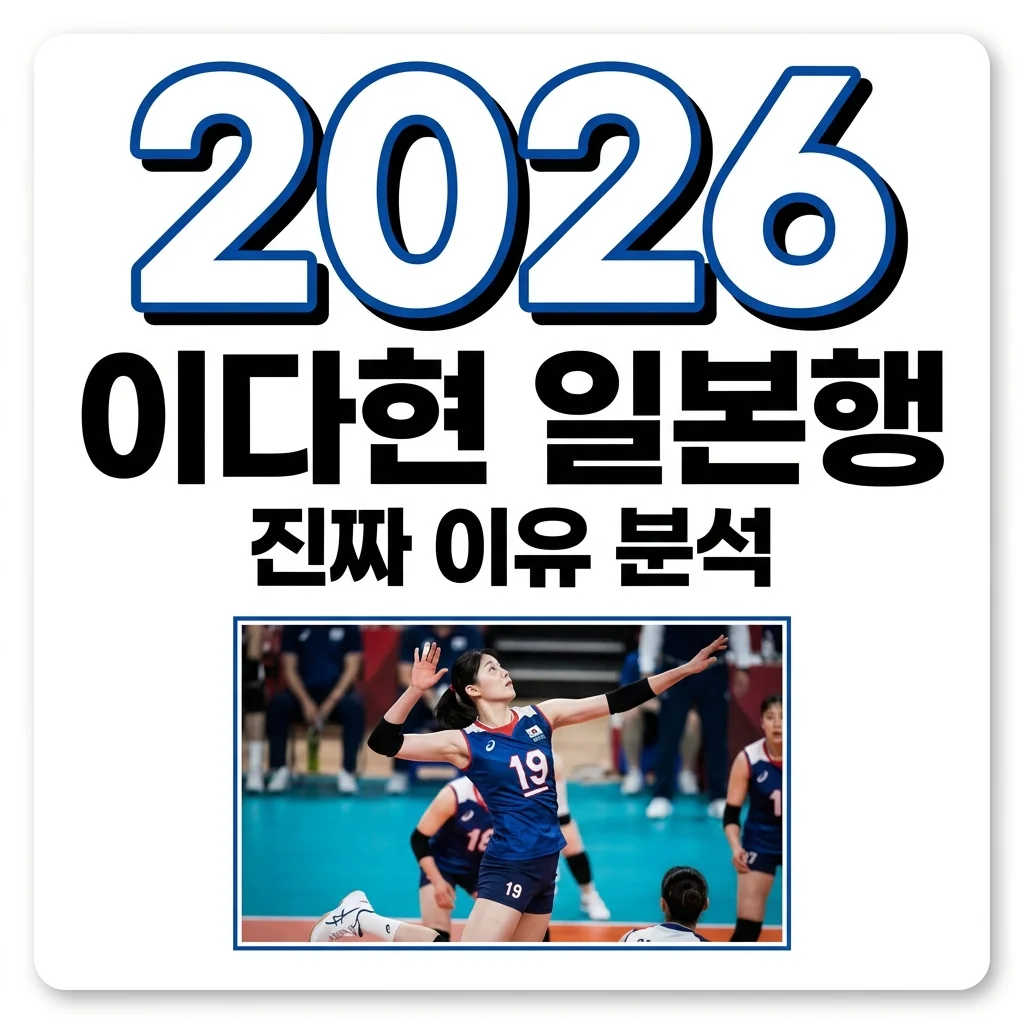 이다현 일본행 진짜 이유: 샐러리캡 & 세계 무대 성장 기회 완벽 분석