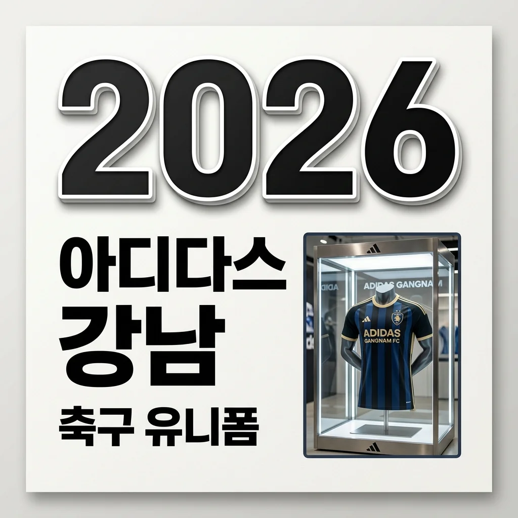 아디다스 강남점 축구 유니폼: 2026 최신 재고 & 마킹 완벽 가이드