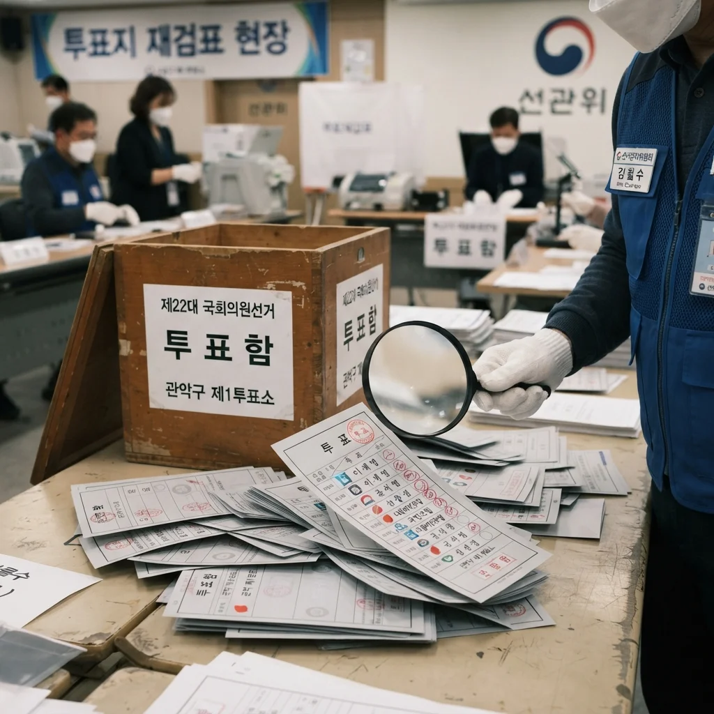 통영시장 재검표, 왜 시작되었을까요? 핵심 배경