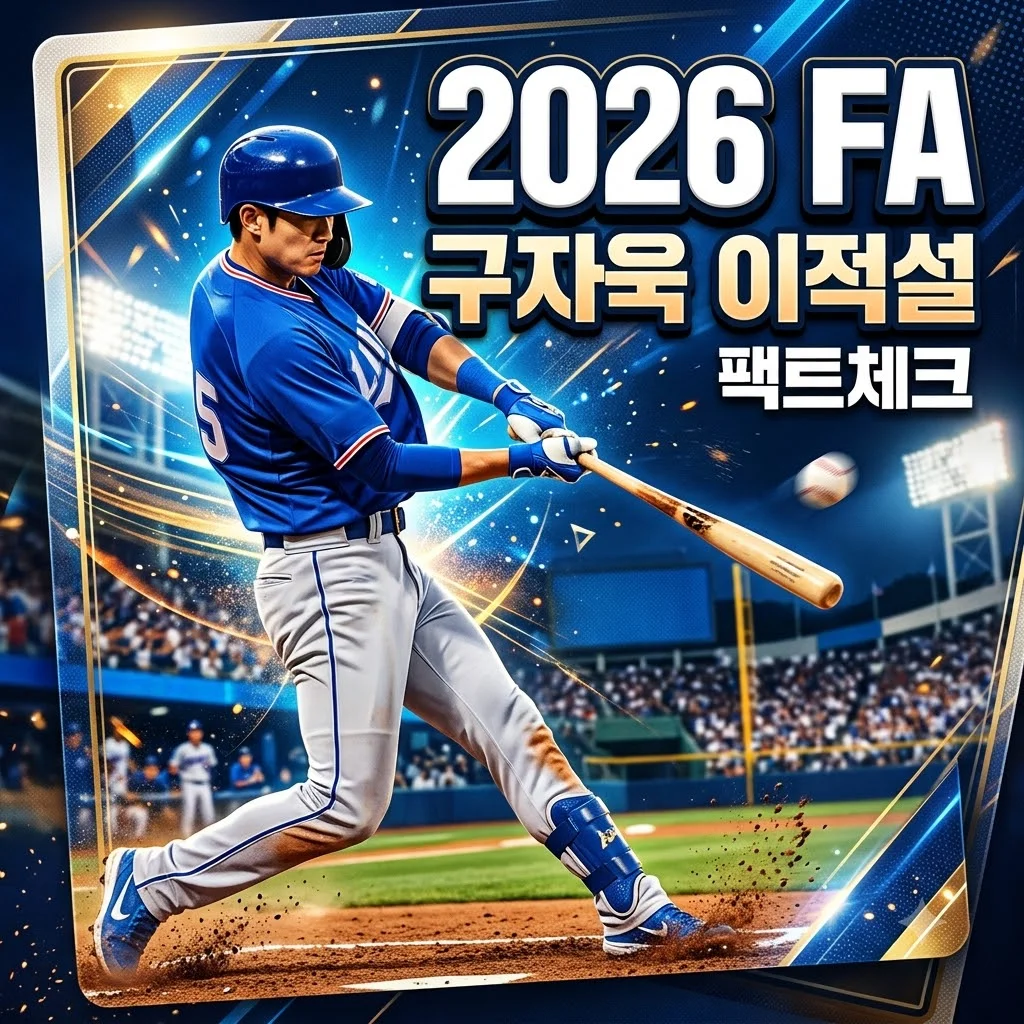 삼성 구자욱 롯데 이적설, 팩트체크! 120억 계약 만료 후 FA 시장 가능성은?