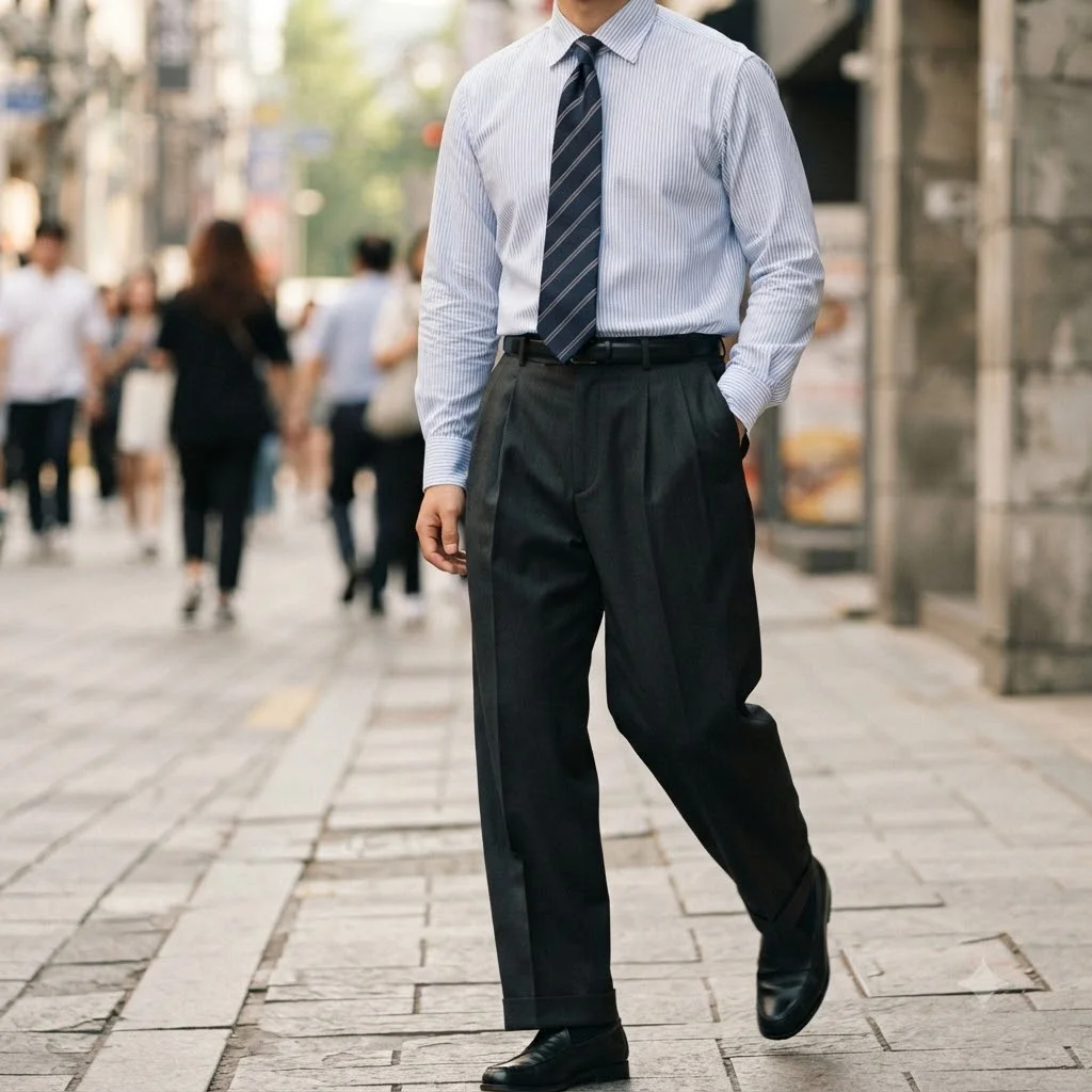 완벽한 비율을 완성한 '뉴요커 시티보이 룩' 핵심 요소