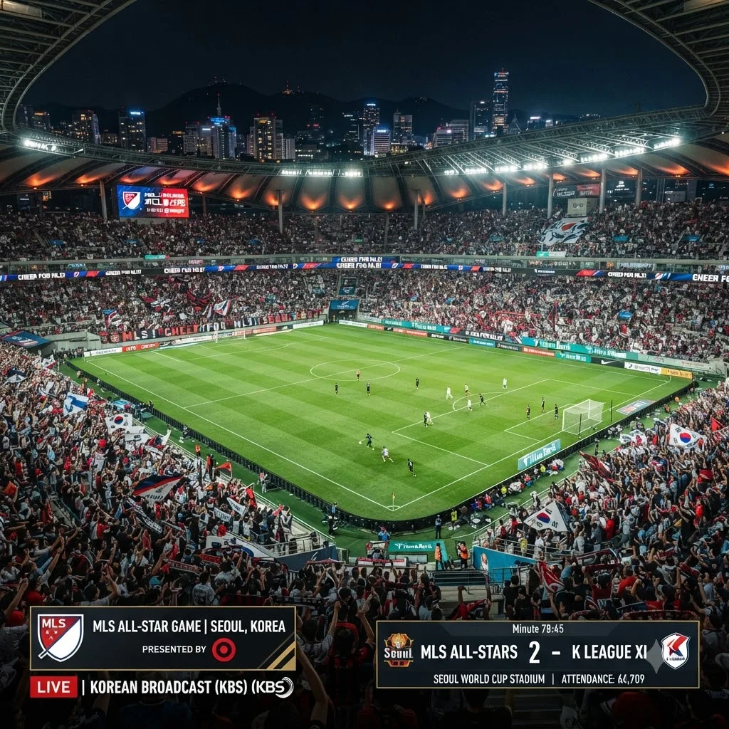 2026 MLS 올스타전, 오늘! 핵심 정보 한눈에 보기