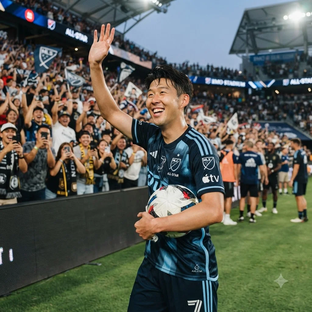 손흥민 출전 확정! MLS 올스타에서 첫 활약 예고
