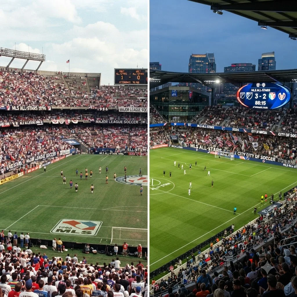 MLS 올스타전, 과거와 현재: 대결 형식의 변화