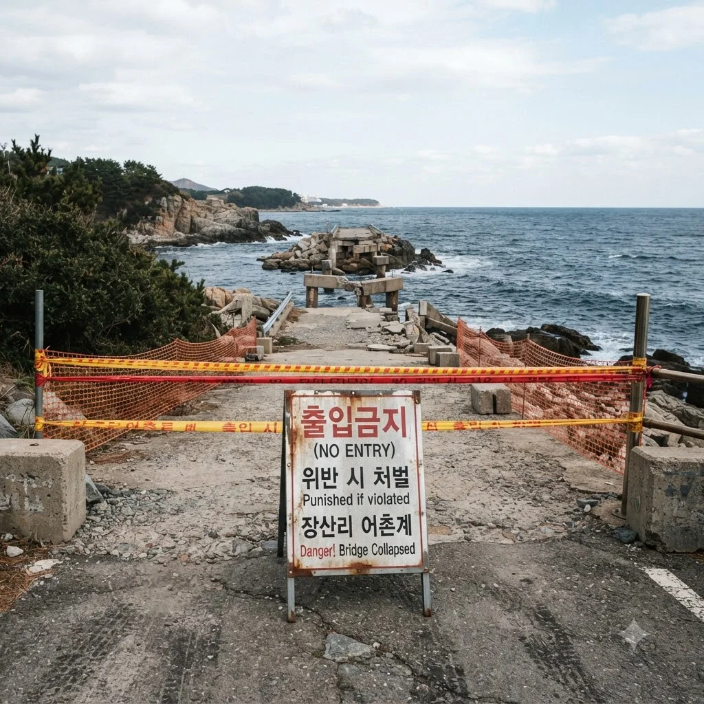 현재 보릿돌교 상황과 포항시의 대책은?