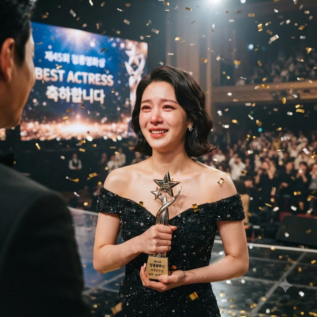 김고은, '유앤에브리씽엘스'로 대상 영예! 송혜교 이어 두 번째 배우 대상