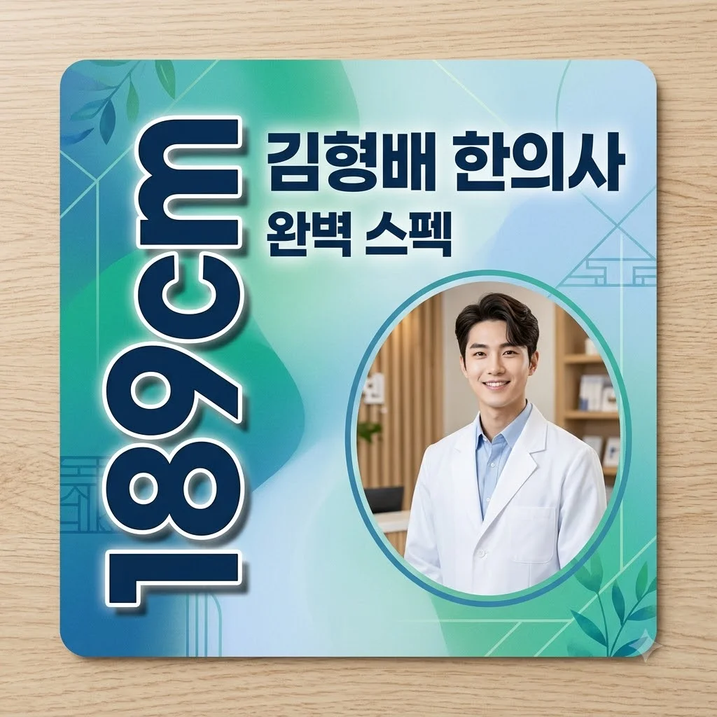 아옳이 남친 김형배 한의사, 189cm 훈남 스펙과 러브스토리 대공개!