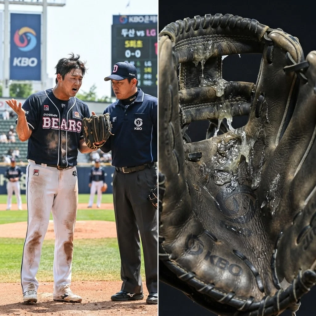 KBO 김기중 선수 사례: "접착제"로 인한 징계 철회의 전말