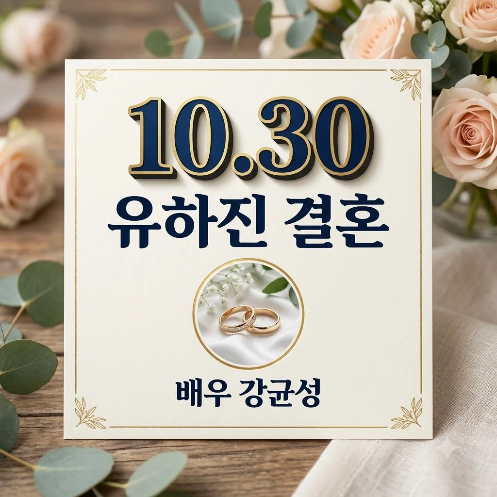 배우 유하진: 강균성과의 결혼부터 연기 활동까지, 그녀의 모든 것