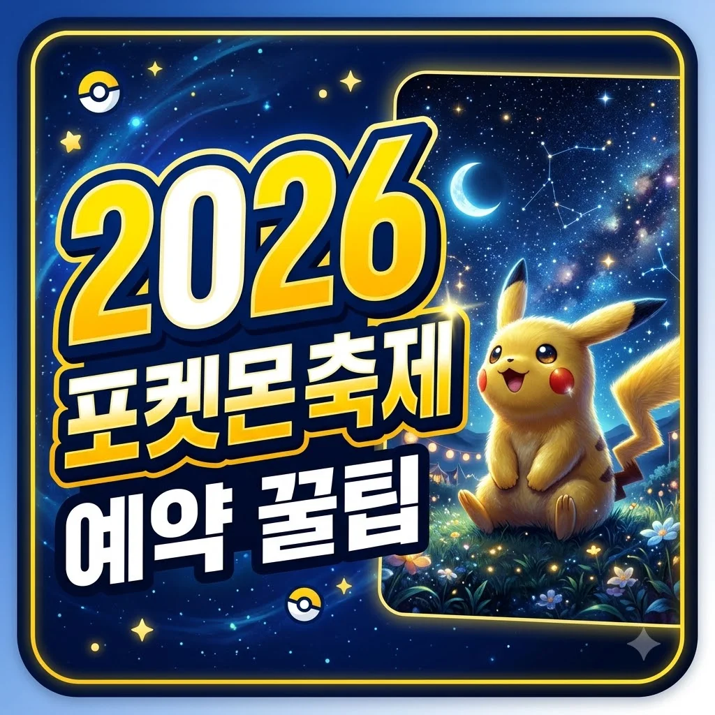 포켓몬 별빛낙원 예약 꿀팁: 잠실 팝업스토어 완벽 가이드