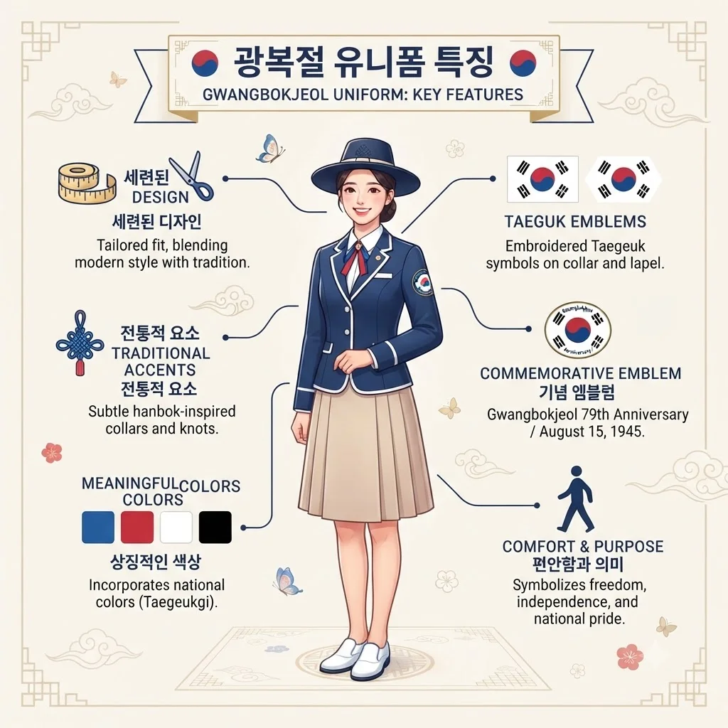 한눈에 보는 2026 광복절 유니폼 주요 정보