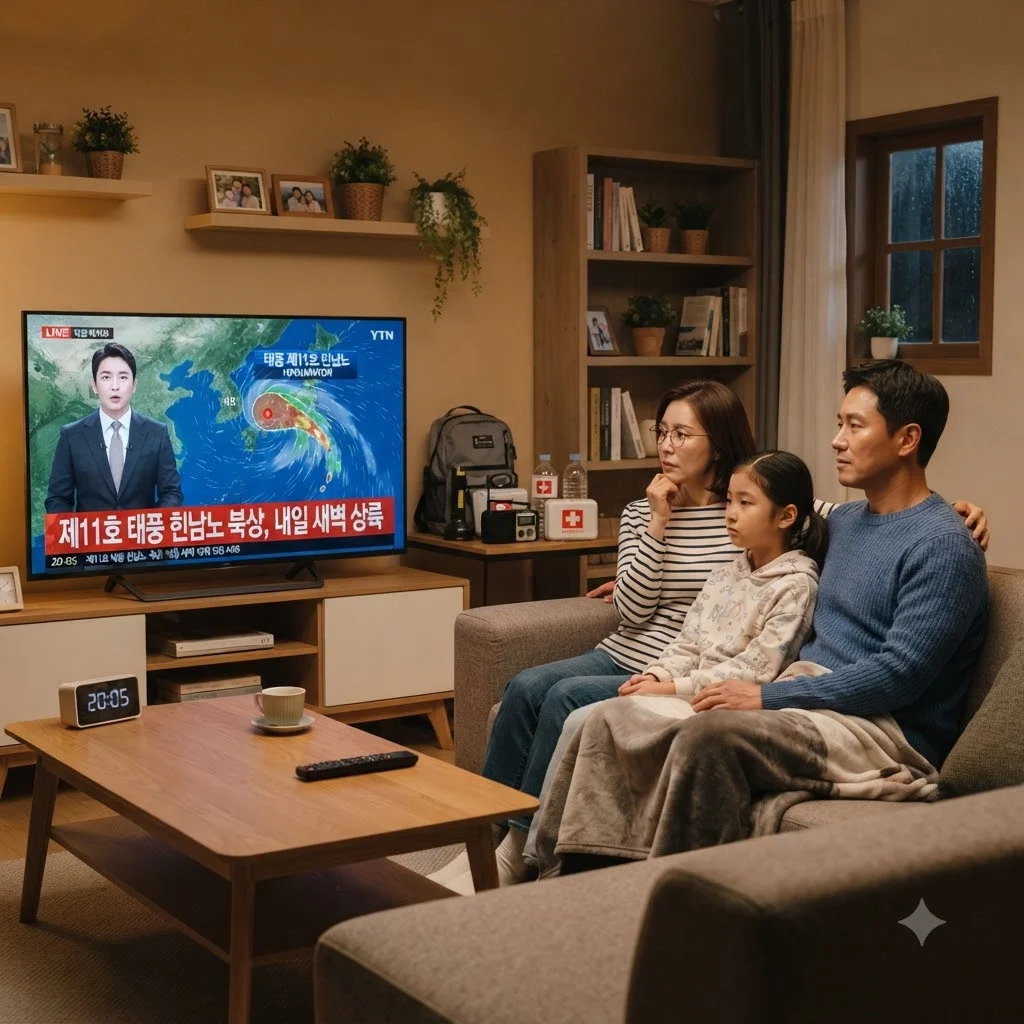 한반도 직접 영향은 적지만, 안심은 금물!