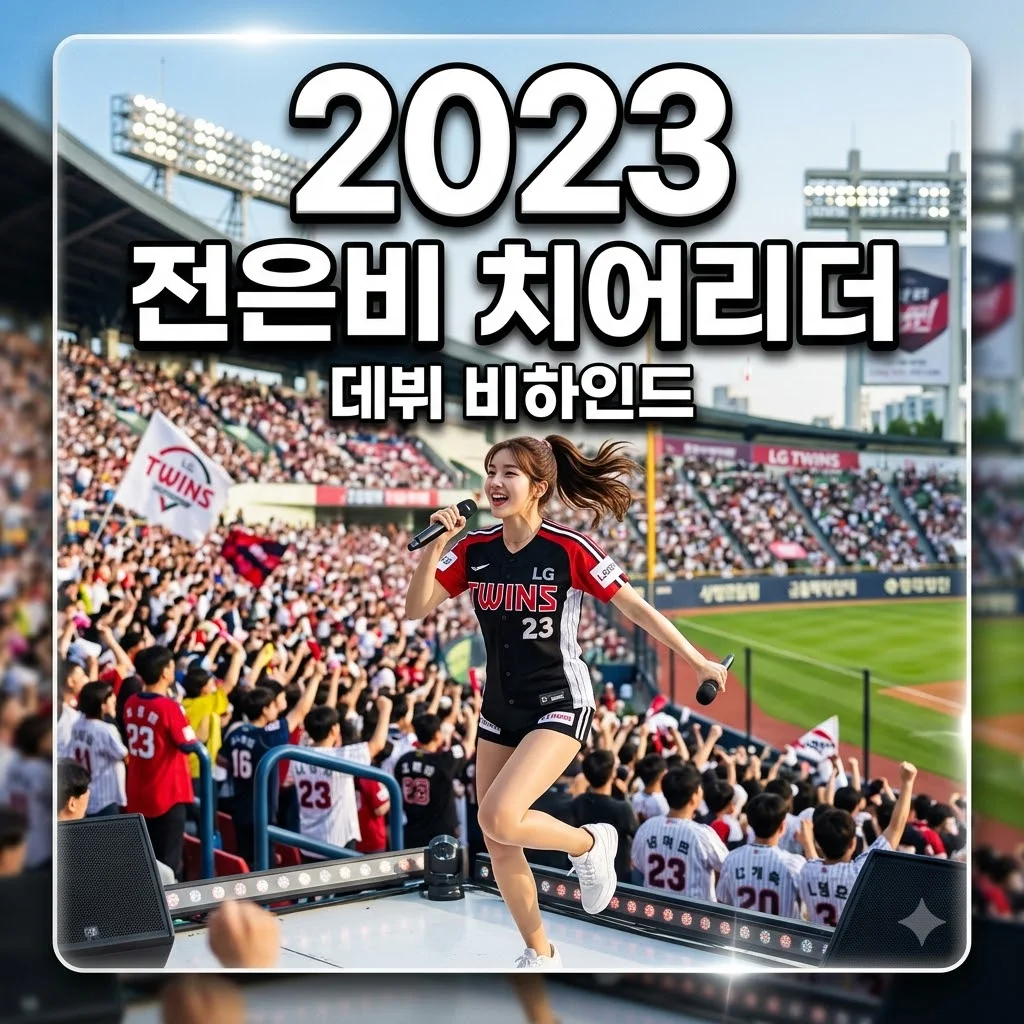 전은비 치어리더 KBO 데뷔, 남동생 권유 진짜일까? 비하인드 파헤치기