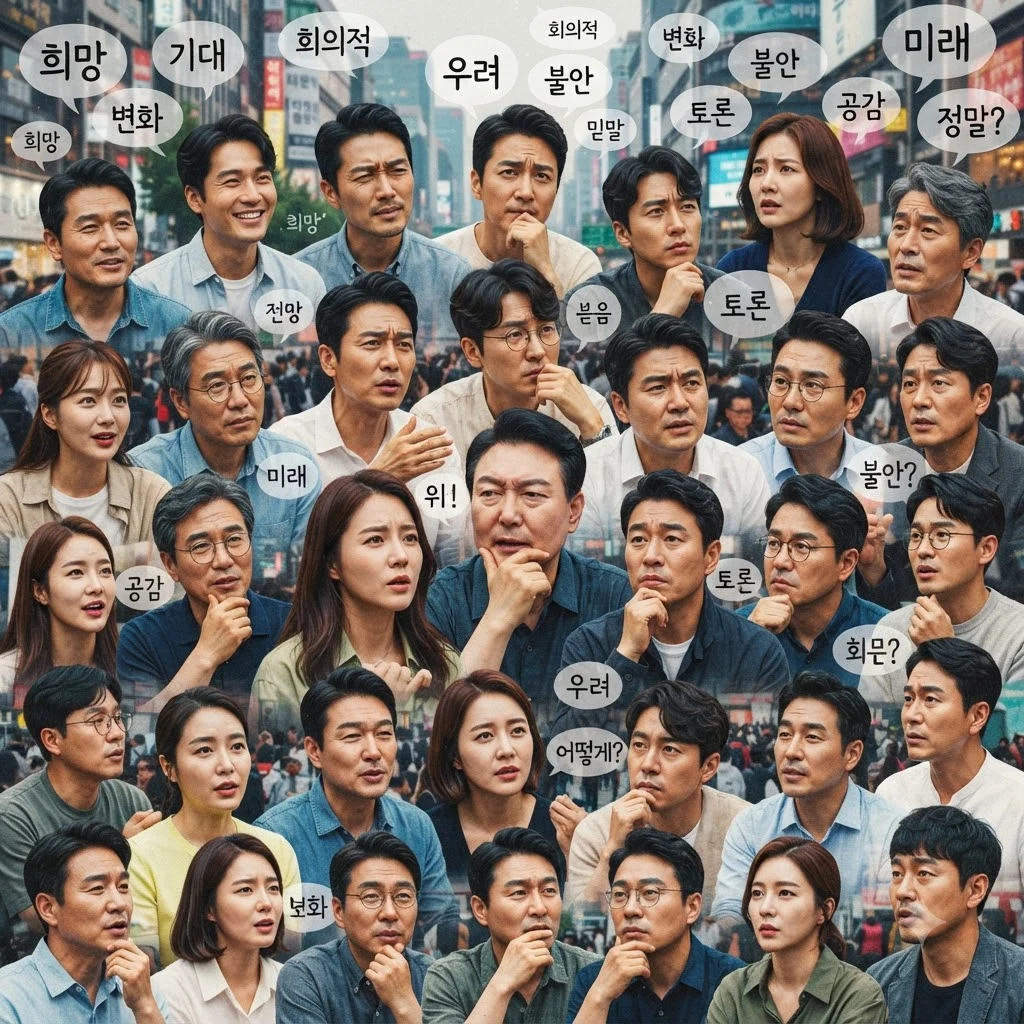 싸늘함과 응원 사이, 극명하게 엇갈린 댓글 반응 분석