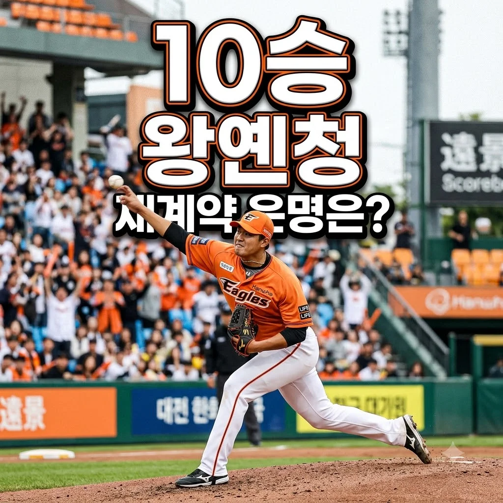 왕옌청 재계약 불투명? 10승 에이스 한화 이글스 잔류가 어려운 충격 이유