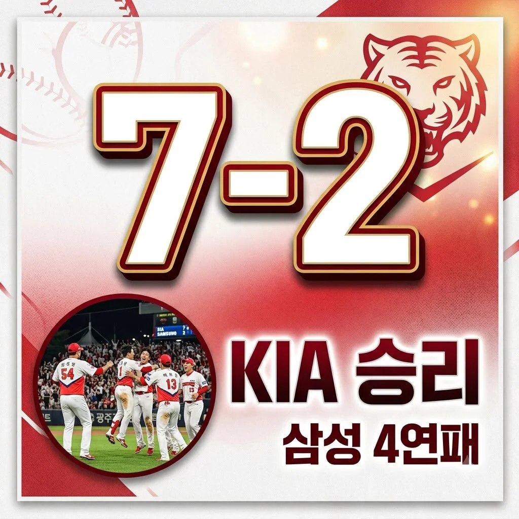2026년 8월 12일 삼성 라이온즈 vs KIA 타이거즈: 충격의 4연패와 위닝시리즈의 희비 교차 분석