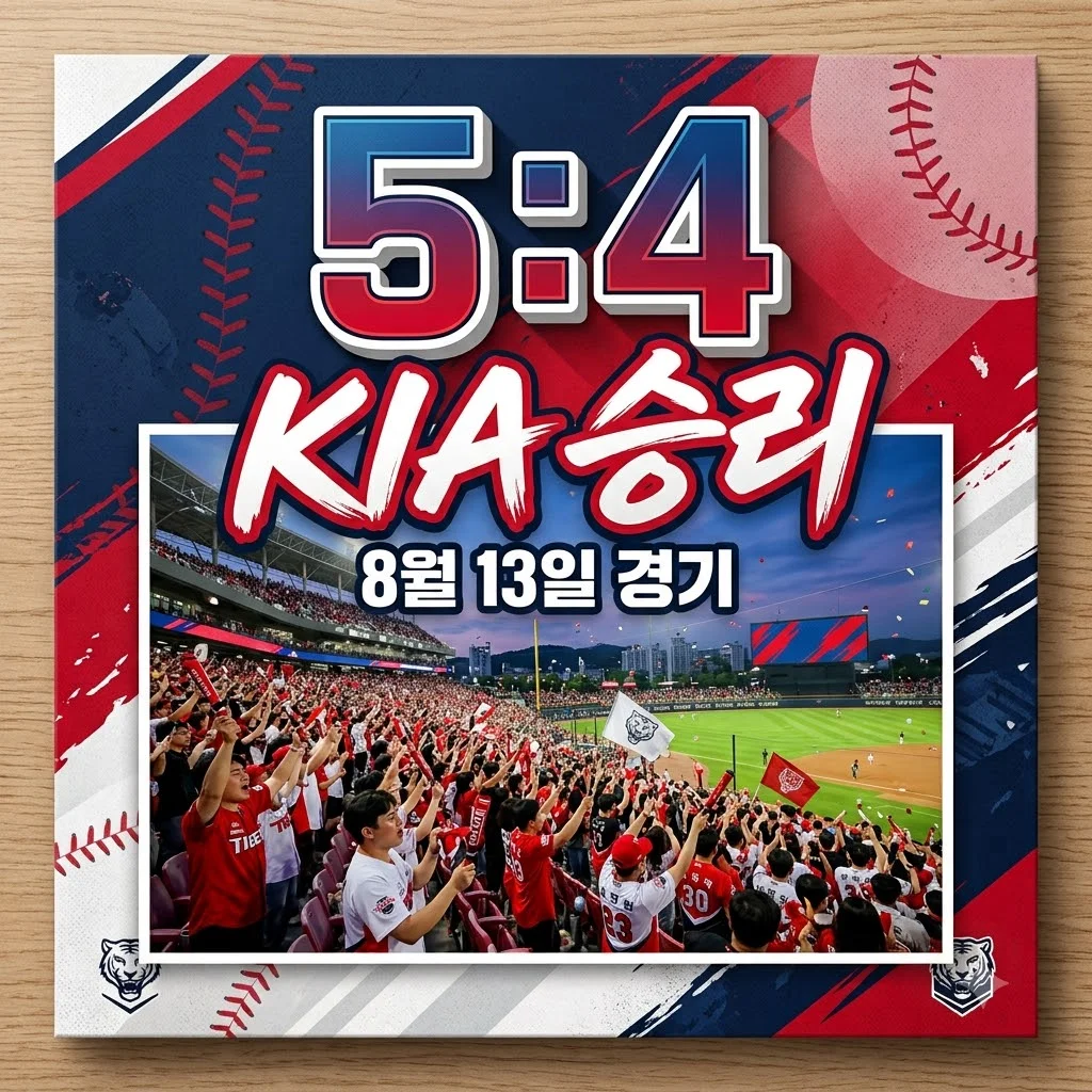 2026년 8월 13일 삼성 KIA전: 극적인 역전승! 승자는 누가 될까?