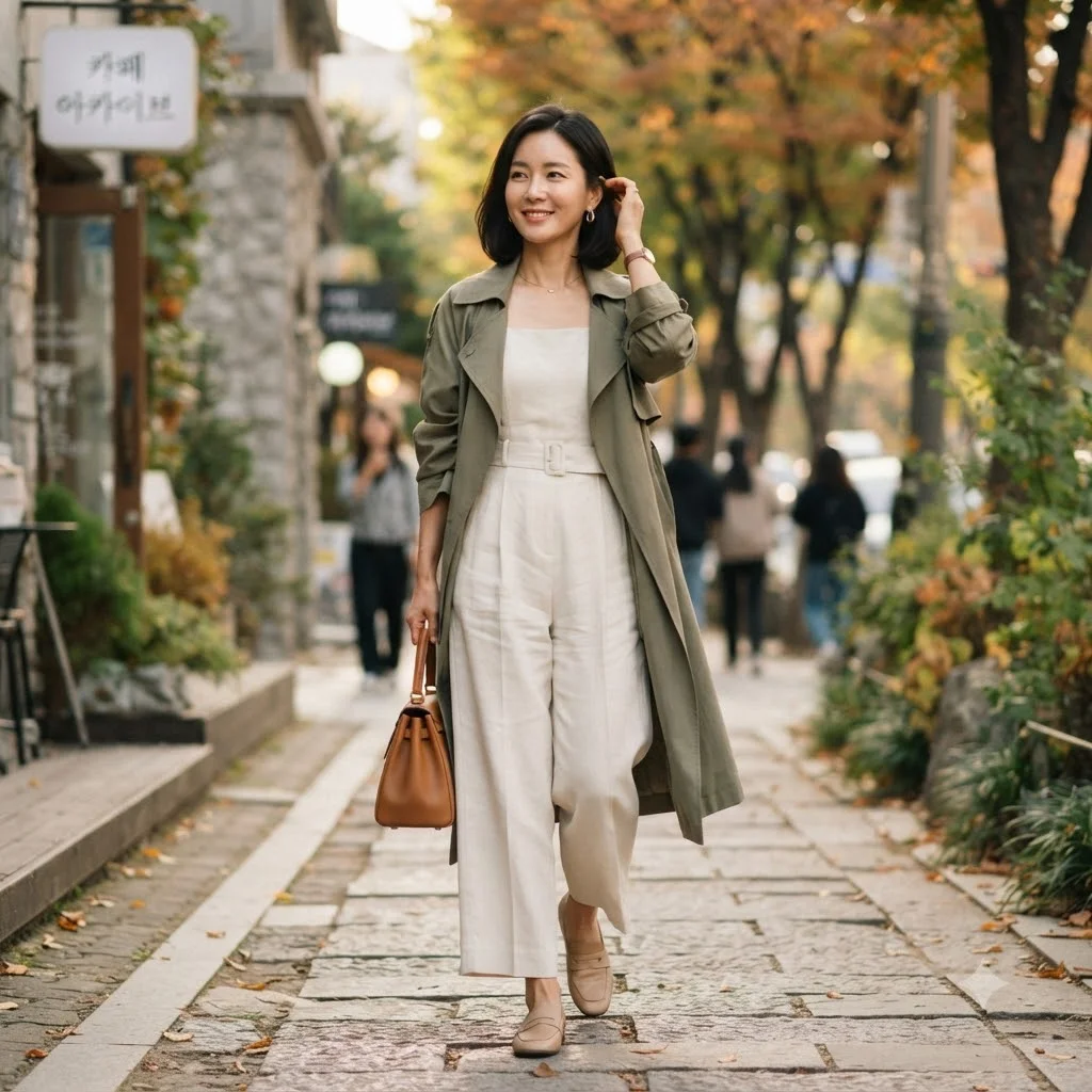 출산 후에도 빛나는 스타일을 위한 김민희의 패션 철학