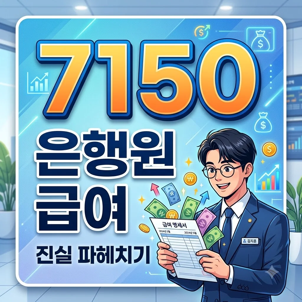 6개월 7150만원? 은행원 급여, 삼성전자 제쳤다는 보도의 숨겨진 진실