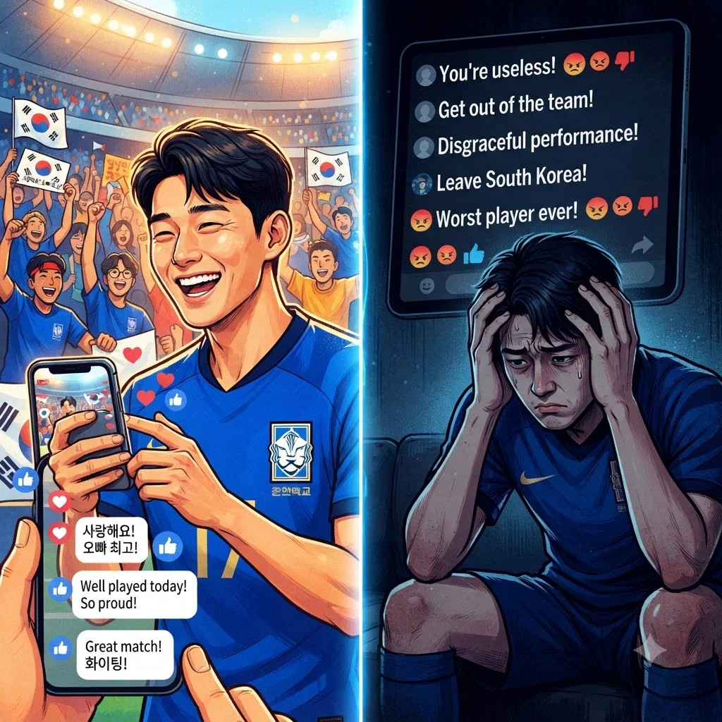 SNS가 프로 선수에게 미치는 양면성: 독인가 약인가?