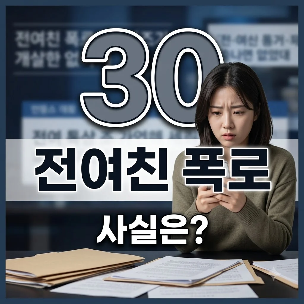홍민기 전여친 30대 초 폭로, 쟁점부터 법적 대응까지 핵심 정리