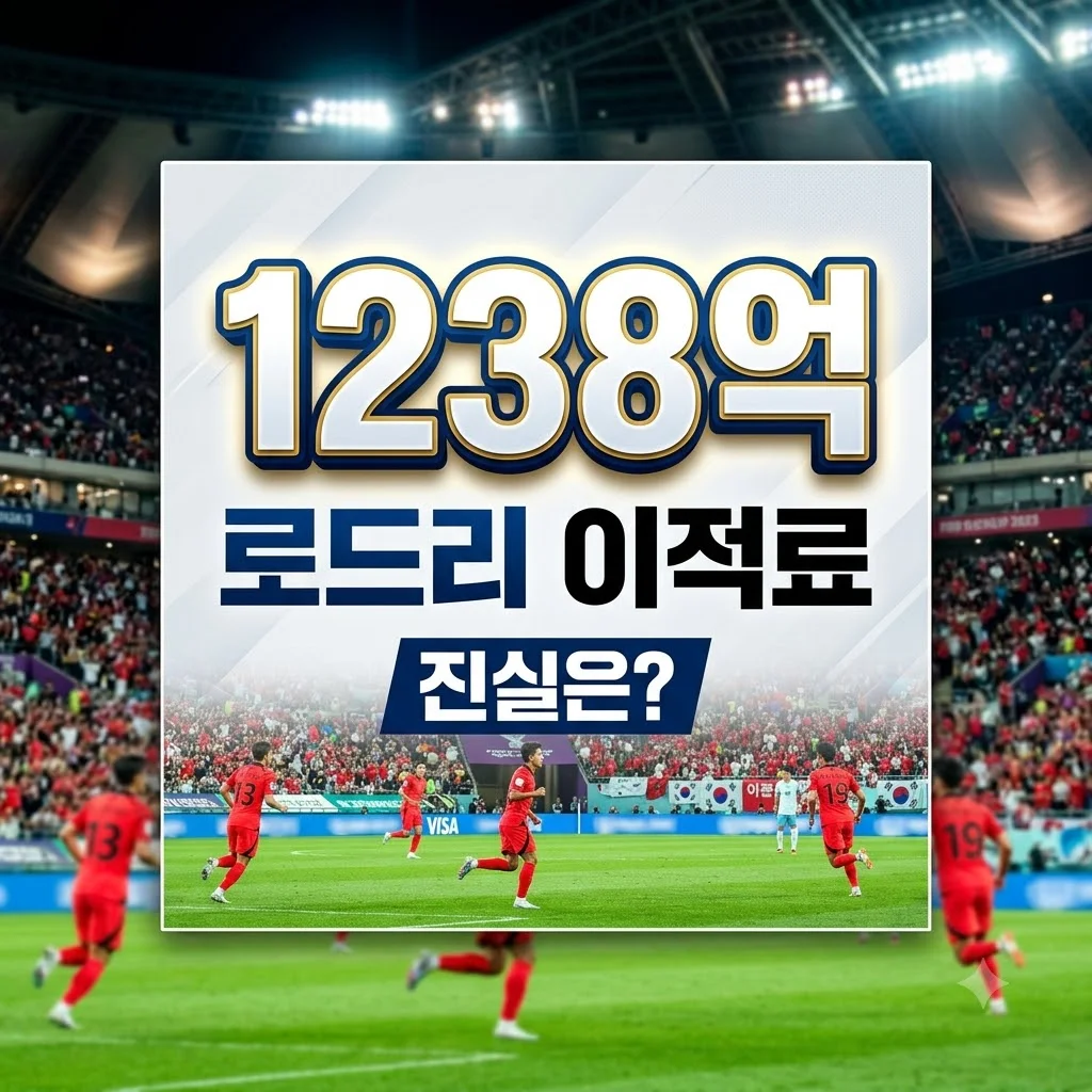 로드리 1238억 바르셀로나 합류? 충격적인 이적설 진실 분석