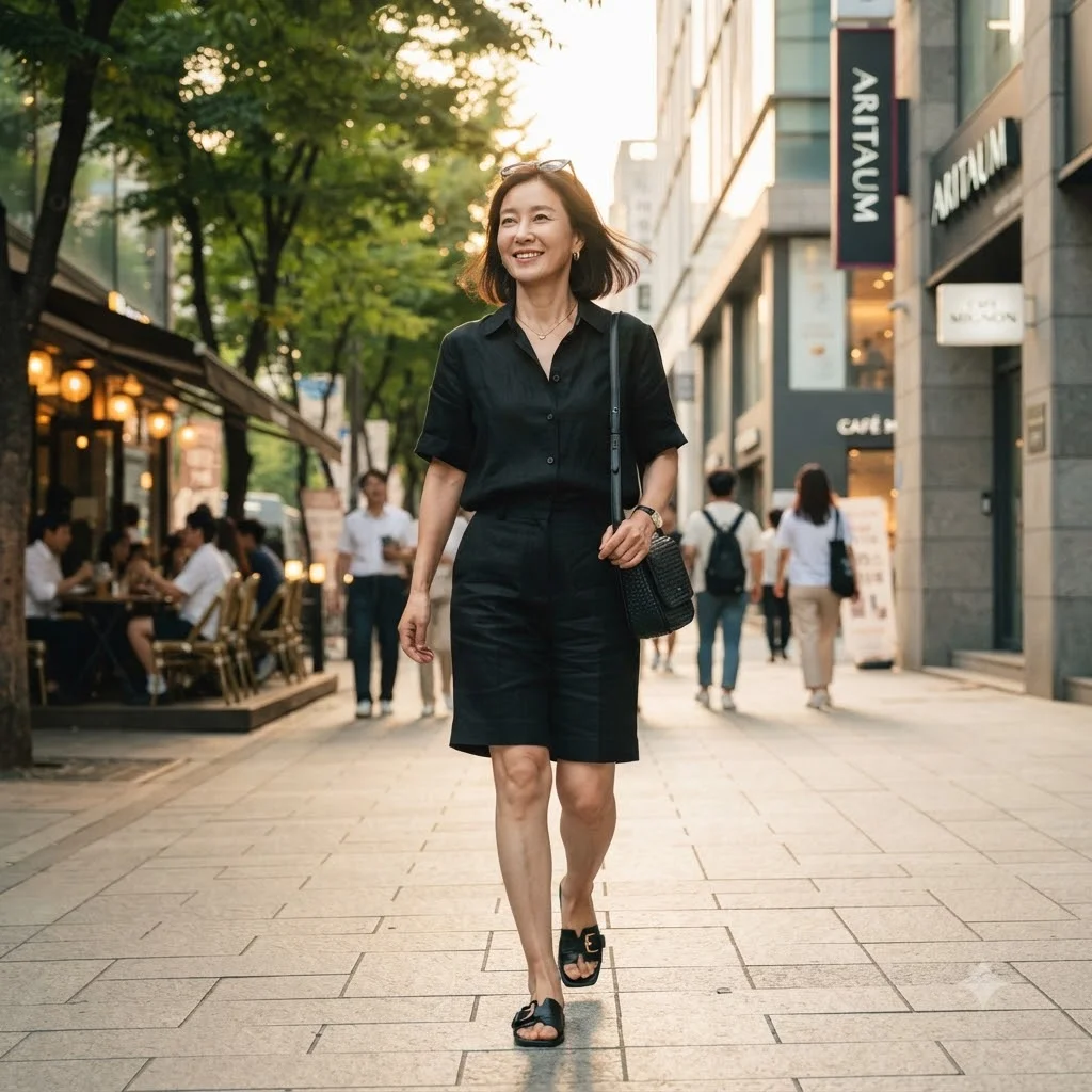 54세 고소영, 나이 잊은 여름 패션의 비밀은?