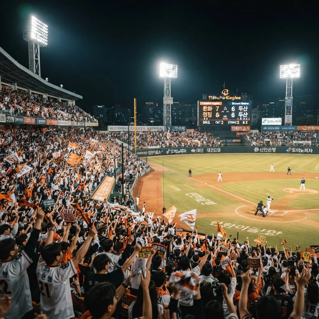 KBO 역대급 드라마! 0-9를 뒤집은 한화 이글스의 끈기 있는 역전승