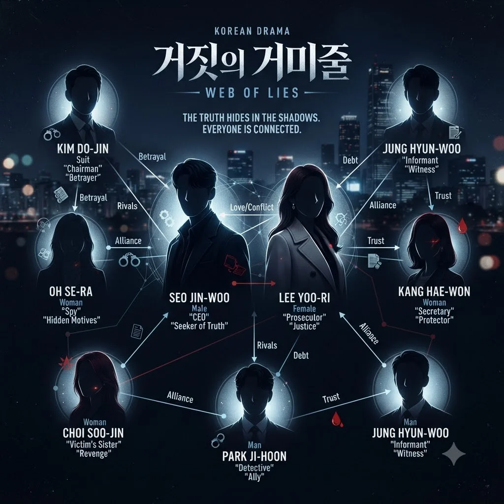 '유부녀 킬러' 핵심 관계도와 권태성 아내의 역할 요약