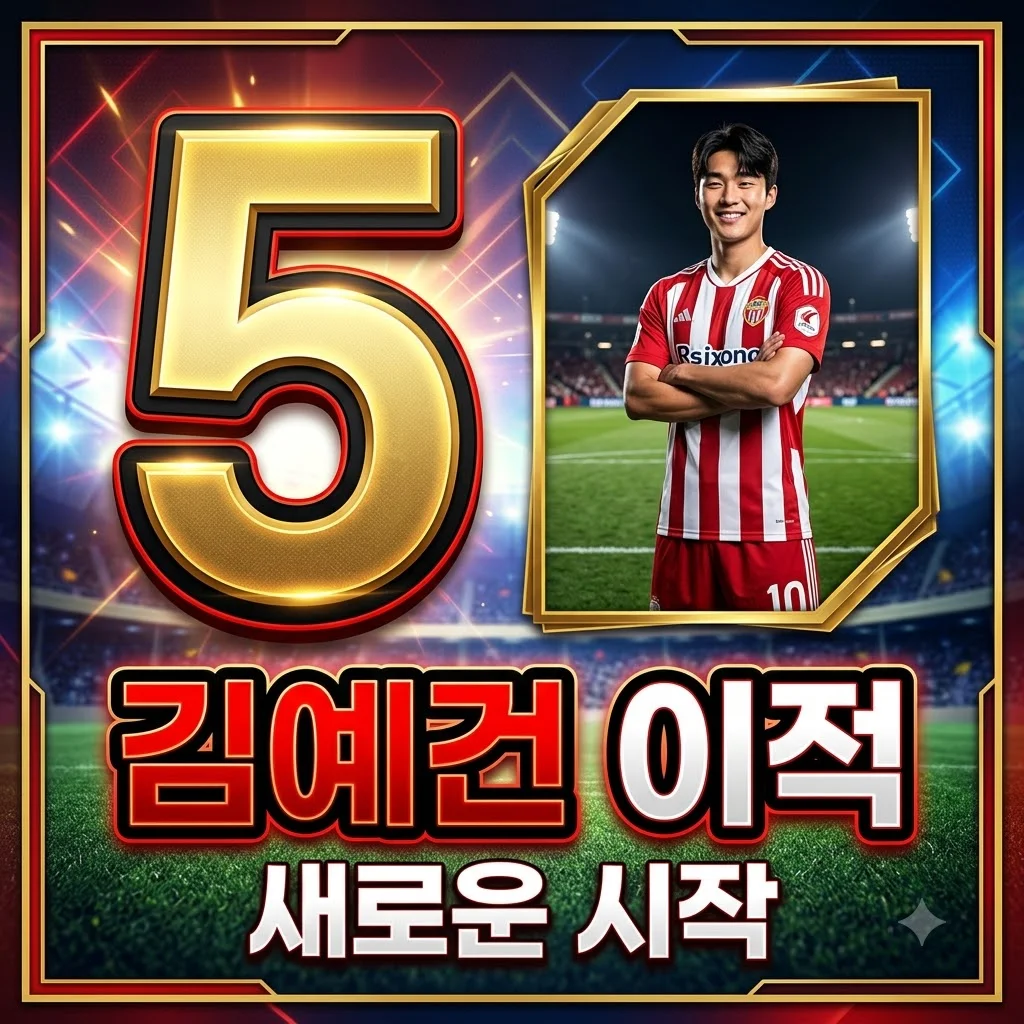 김예건 츠르베나 즈베즈다 이적 확정: 유럽 무대 도전의 서막!