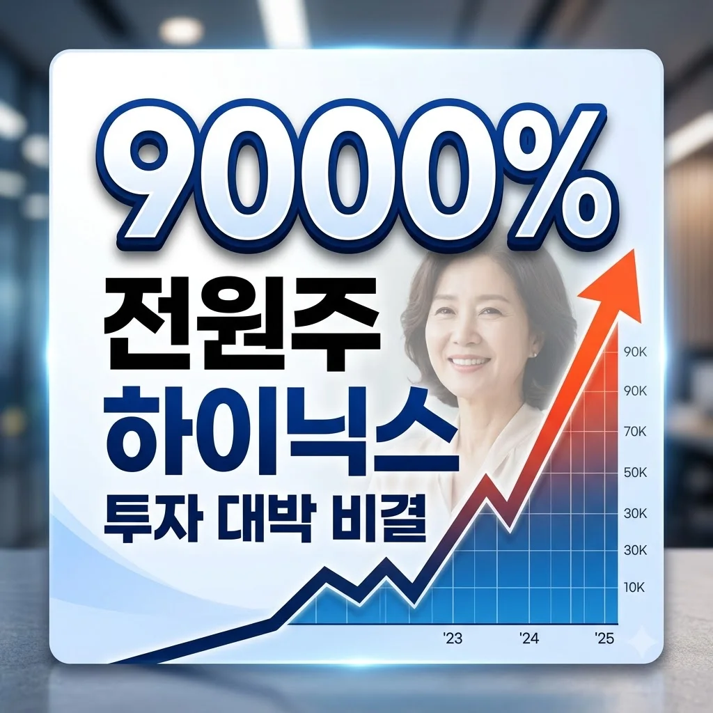 하이닉스 평단가 2만원 전원주 근황: '엘리베이터 타지 마세요' 투자 비법