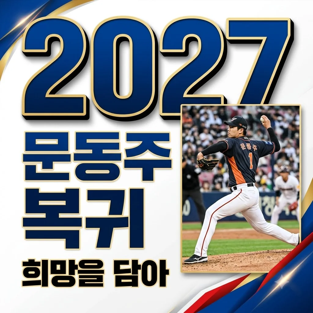 문동주 어깨 수술 성공, 2027년 마운드 복귀 현실적 전망은?