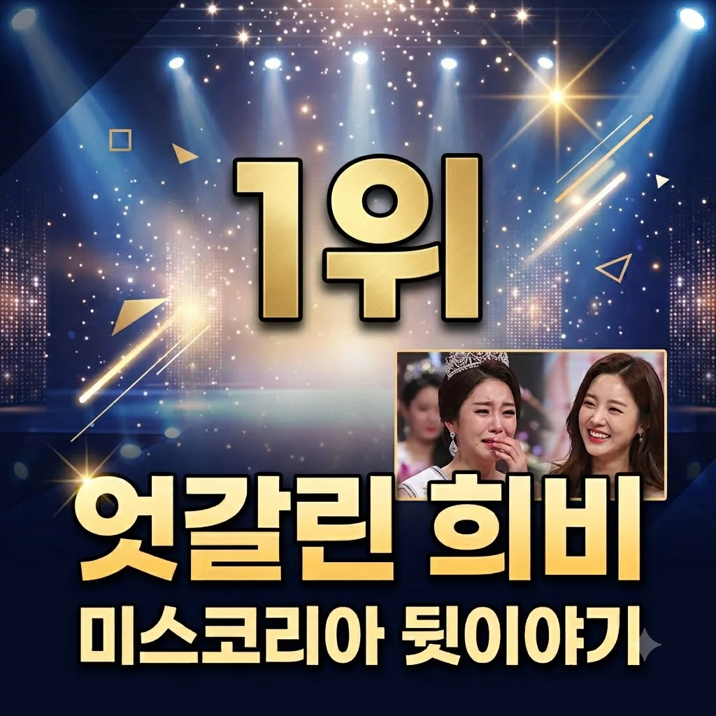 우지원 딸 우서윤 눈물, 전희철 딸 전예빈 미소: 2026 미스코리아 뒷이야기