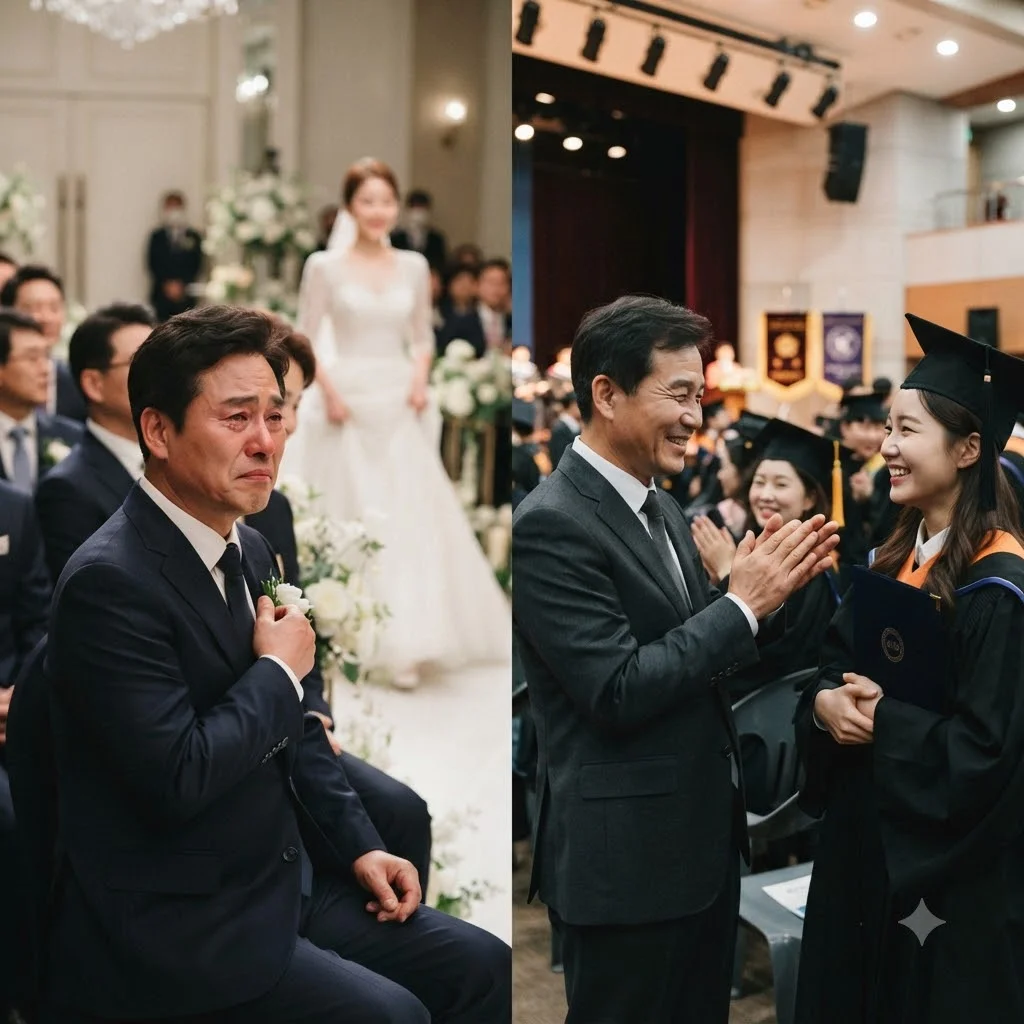 부모님들의 반응: 우지원과 전희철, 딸들을 향한 뜨거운 사랑
