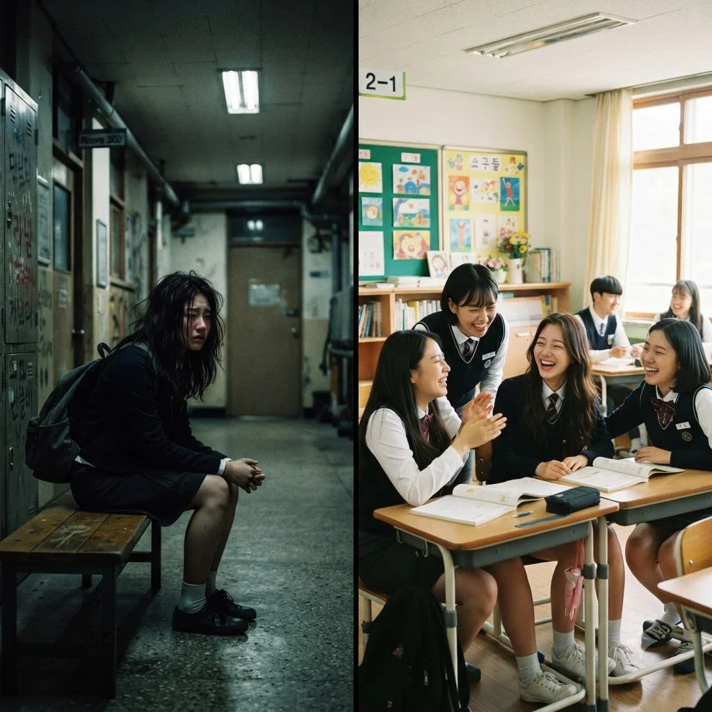학폭 및 소년원설, 동창들의 극과 극 증언