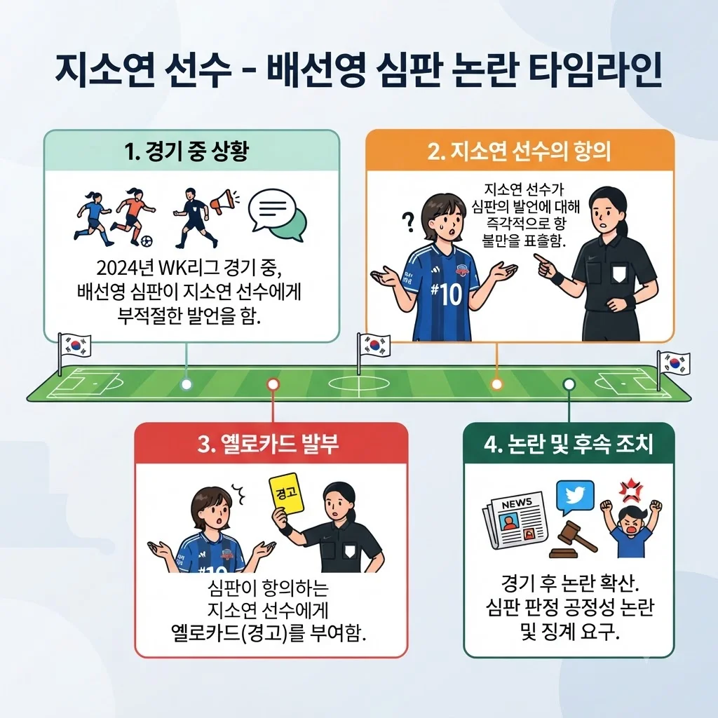 지소연 선수 분노케 한 '그 발언', 사건 개요 정리