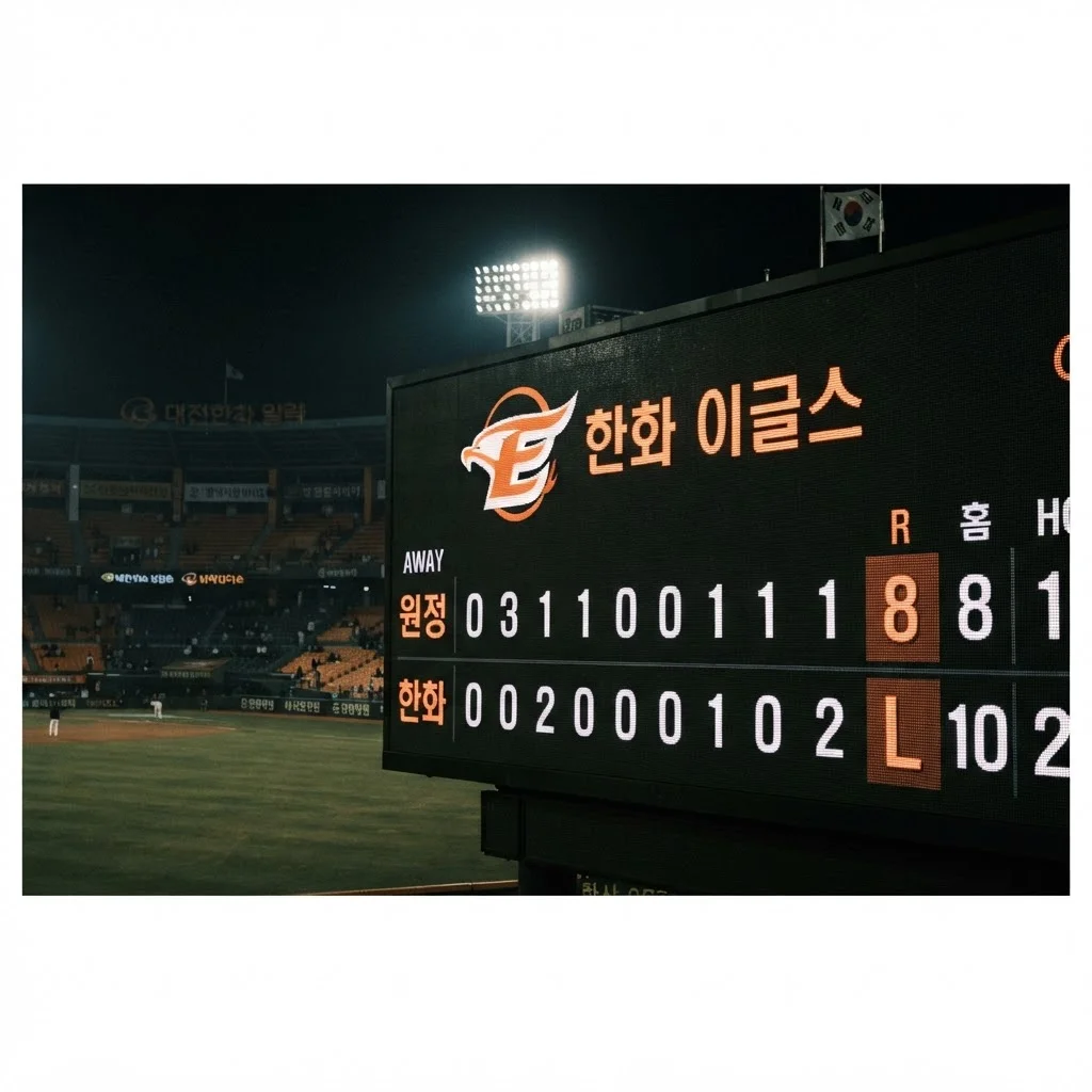 한눈에 보는 한화 이글스 6연패, 결정적 순간들