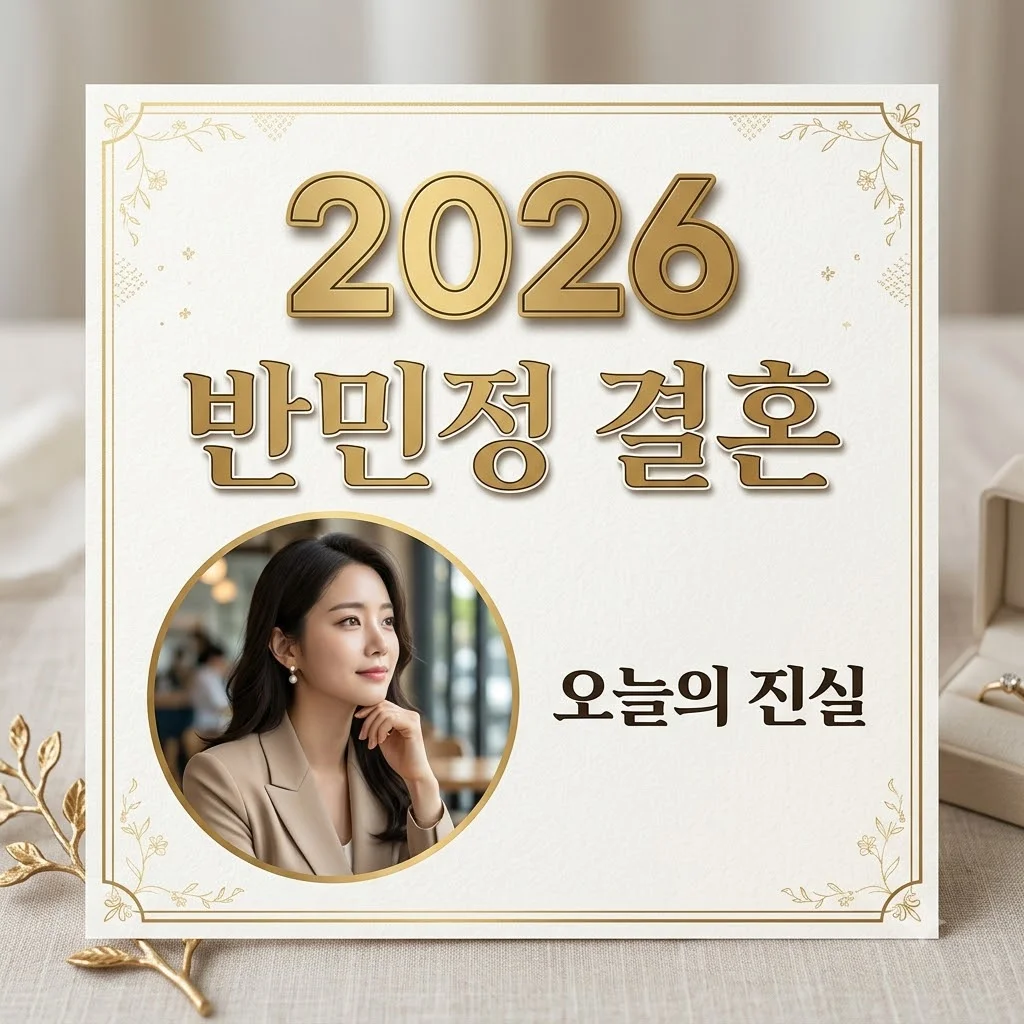 배우 반민정 오늘 결혼 발표, 2026년 최신 근황과 결혼 진실은?