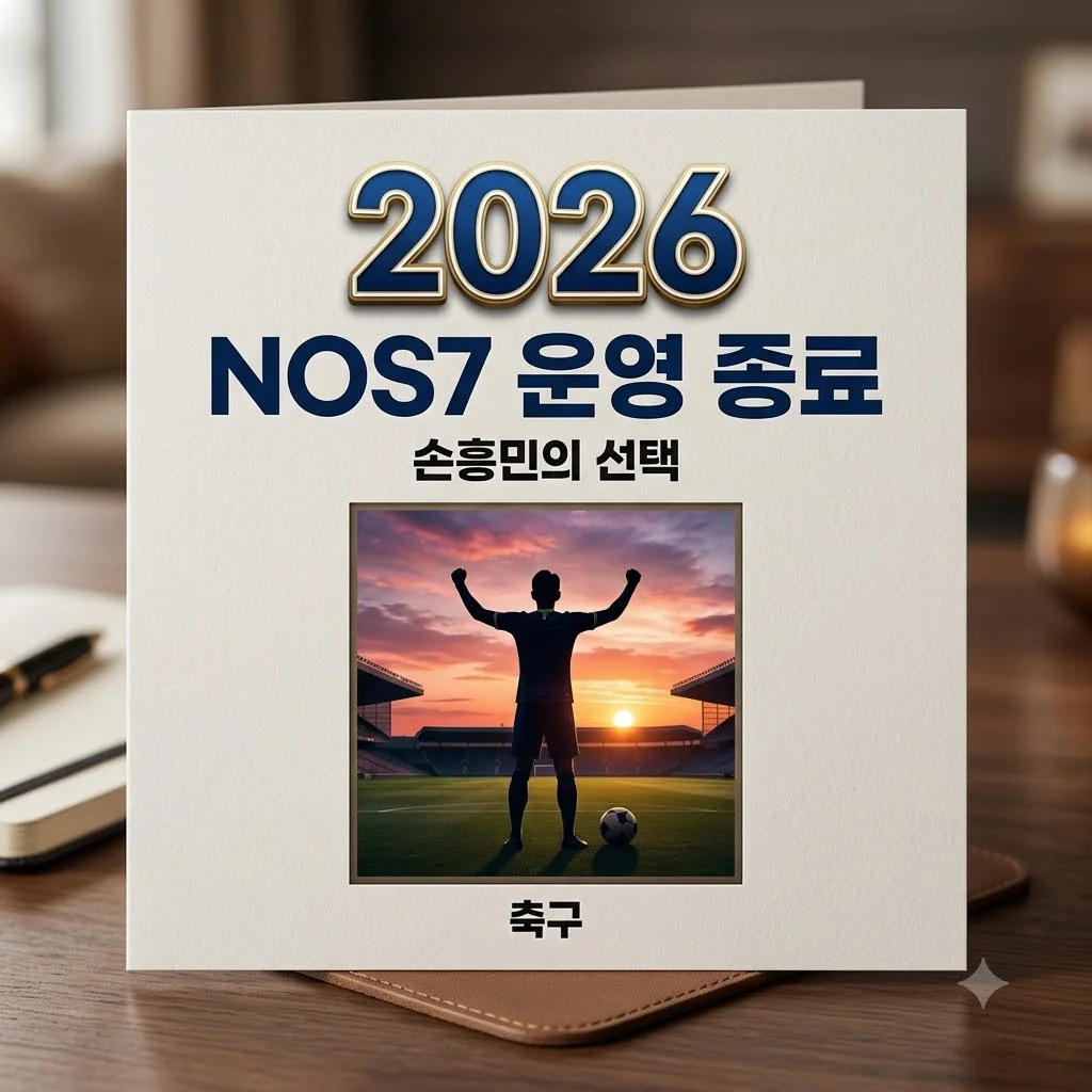 손흥민 NOS7 운영 종료, 진짜 이유는? 4년 만에 문 닫는 브랜드 이야기