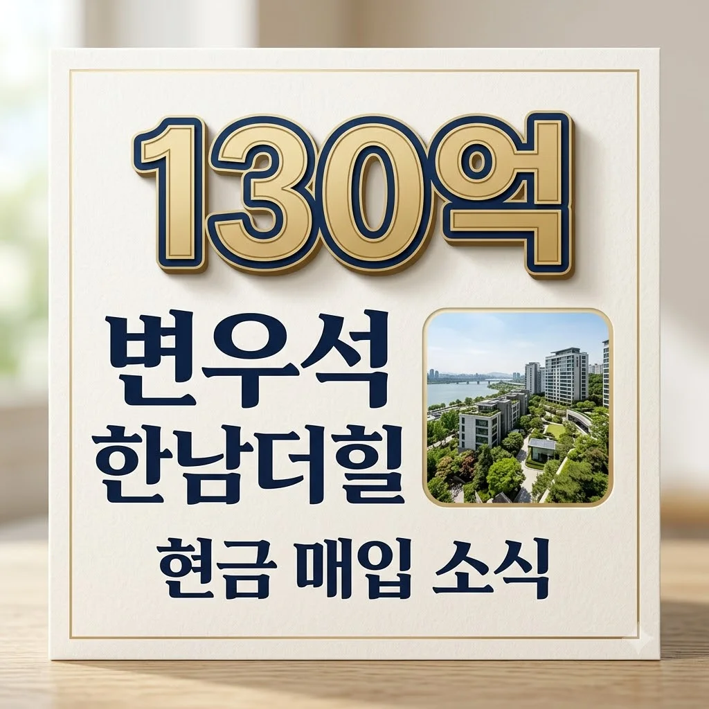 변우석 한남더힐 130억 현금 매입, '선업튀' 2년 만에 이룬 위엄