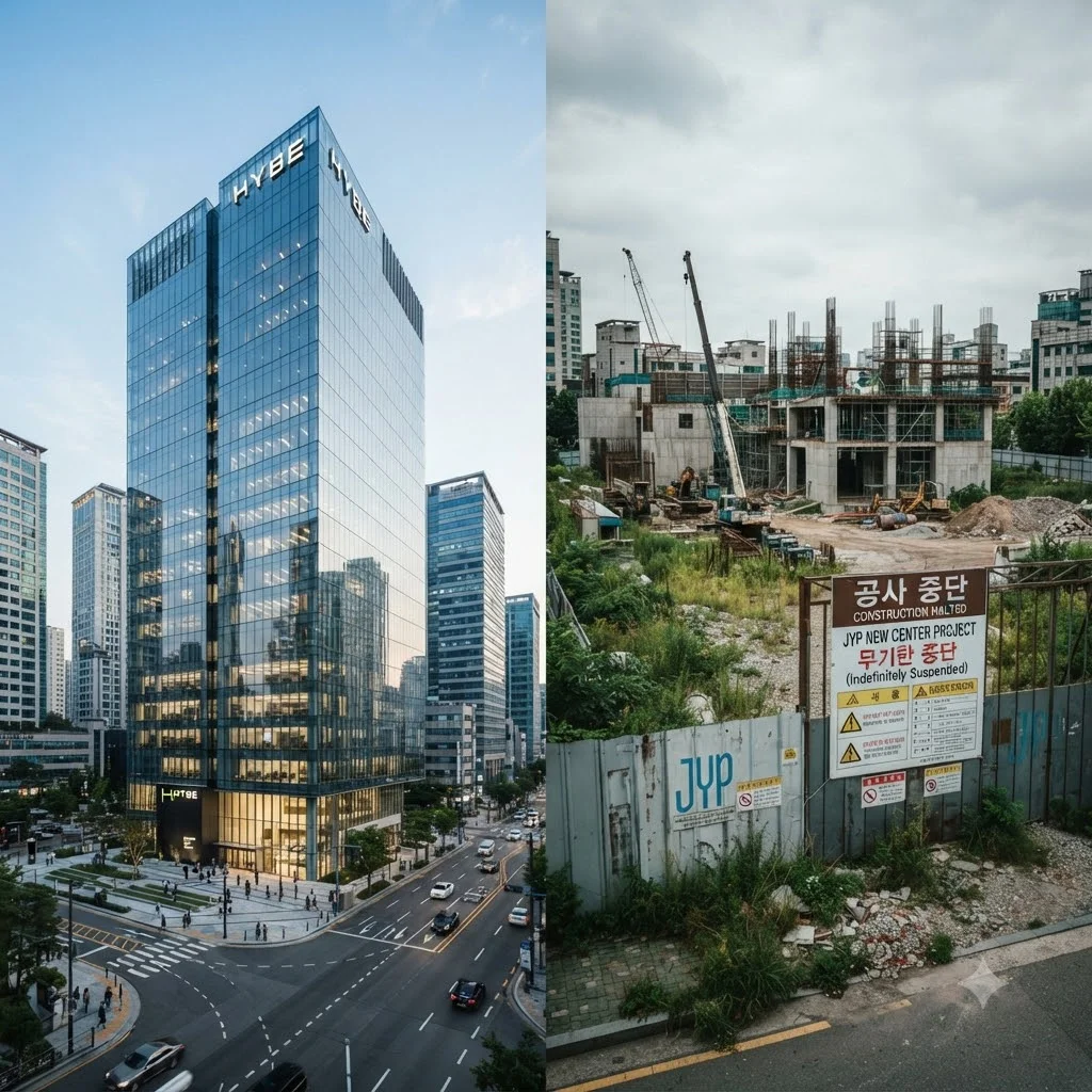 엔터사 신사옥 건립, 성공적인 사례와 실패 사례 비교