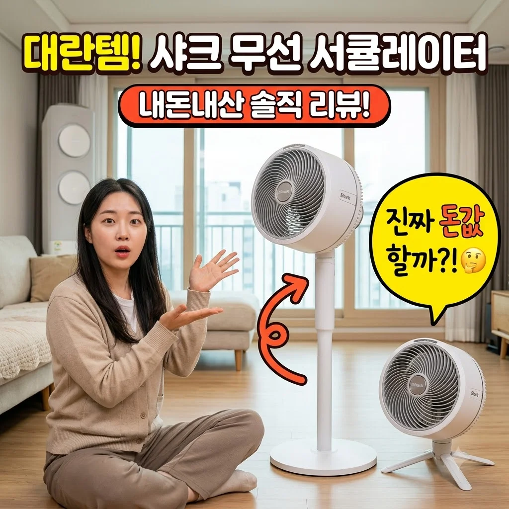 샤크 선풍기 FA200KR 무선 서큘레이터 대란템 내돈내산 솔직 리뷰